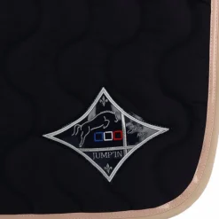 Jump'In - Tapis de selle marine/ champagne/ beige