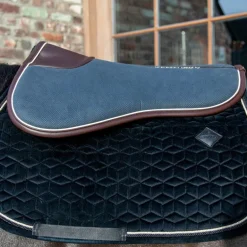 Kentucky Horsewear - Amortisseur pour chevaux Absorb marine/marron