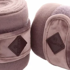 Kentucky Horsewear - Bandes de polo Velvet parme (x4)