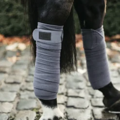 Kentucky Horsewear - Bandes de polo gris (x4)