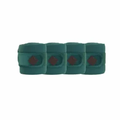 Kentucky Horsewear - Bandes de polo velvet vert foncé (x4)