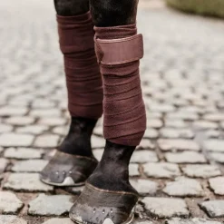 Kentucky Horsewear - Bandes de polo brun (x4)
