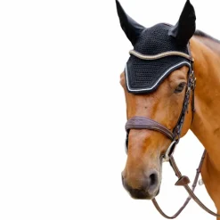 Kentucky Horsewear - Bonnet pour chevaux Wellington Diamond Rope noir