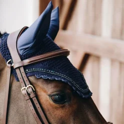 Kentucky Horsewear - Bonnet Wellington Stone & Pearl marine