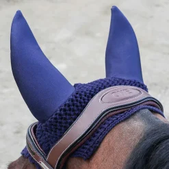 Kentucky Horsewear - Bonnet anti-bruits marine foncé