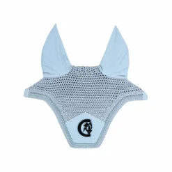 Kentucky Horsewear - Bonnet pour chevaux Wellington 3D logo anti-bruits bleu