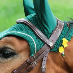 Kentucky Horsewear - Bonnet Wellington velvet vert foncé