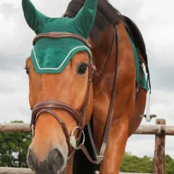 Kentucky Horsewear - Bonnet Wellington velvet vert foncé
