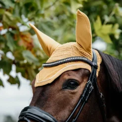 Kentucky Horsewear - Bonnet Wellington velvet moutarde