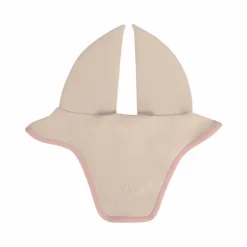 Kentucky Horsewear - Bonnet pour chevaux anti-bruits softshell beige/ vieux rose