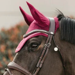 Kentucky Horsewear - Bonnet Wellington velvet fuchsia