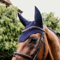 Kentucky Horsewear - Bonnet Wellington anti-bruit marine foncé