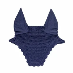 Kentucky Horsewear - Bonnet pour chevaux anti-bruit Wellington Wave marine