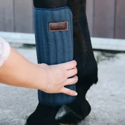 Kentucky Horsewear - Cotons de travail pad absorb marine (x4)