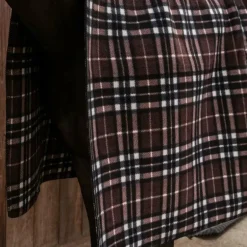 Kentucky Horsewear - Couverture Séchante carré heavy carreaux brun