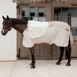 Kentucky Horsewear - Couverture anti-mouches Combo Comfort 0g beige