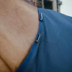 Kentucky Horsewear - Couverture d'extérieur Turnout Rug All Weather waterproof comfort marine 100g