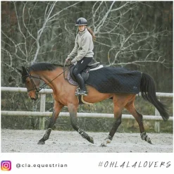 Kentucky Horsewear - Couvre-reins noir 160g