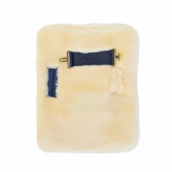 Kentucky Horsewear - Extension de poitrail mouton vegan 1 boucle beige