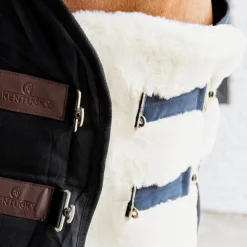 Kentucky Horsewear - Extension de poitrail mouton vegan 2 boucles beige