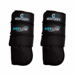 Kentucky Horsewear - Guêtres de cross antérieurs 3D Air Flow Skin Friendly noir