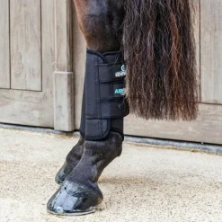 Kentucky Horsewear - Guêtres de cross postérieurs 3D Air Flow Skin Friendly noir