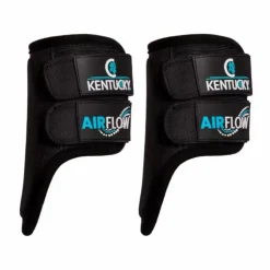 Kentucky Horsewear - Guêtres de cross courtes postérieurs 3D Air Flow Skin Friendly noir
