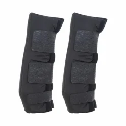 Kentucky Horsewear - Guêtres d'écurie Protect Classic postérieurs noir (x2)