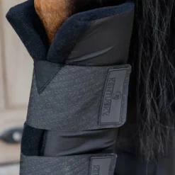 Kentucky Horsewear - Guêtres d'écurie Protect Classic postérieurs noir (x2)