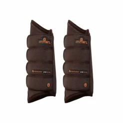 Kentucky Horsewear - Guêtres de cross postérieurs marron x2