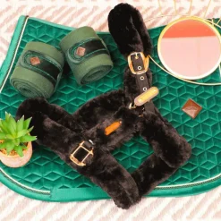 Kentucky Horsewear - Licol de transport mouton noir