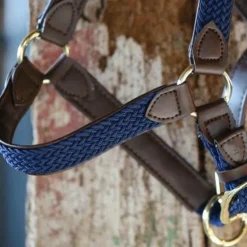 Kentucky Horsewear - Licol nylon tressé marine