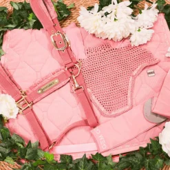 Kentucky Horsewear - Licol Velvet vieux rose