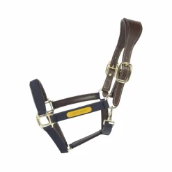 Kentucky Horsewear - Licol anatomique nylon marine