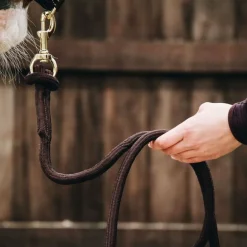 Kentucky Horsewear - Longe avec mousqueton chocolat