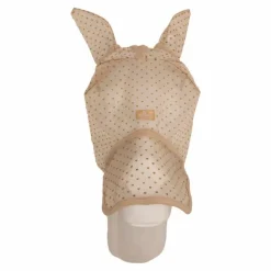 Kentucky Horsewear - Masque anti-mouches Heart avec oreilles et nez beige