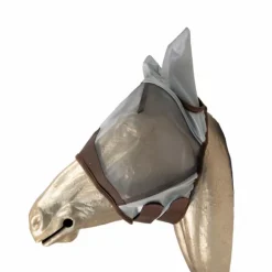 Kentucky Horsewear - Masque anti-mouches classic avec oreilles argent
