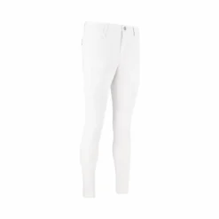 Kentucky Horsewear - Pantalon d'équitation Mexico homme avec Grip aux genoux blanc