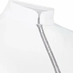 Kentucky Horsewear - Polo de concours manches courtes femme Classic blanc