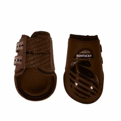 Kentucky Horsewear - Protège boulet élastique haut marron