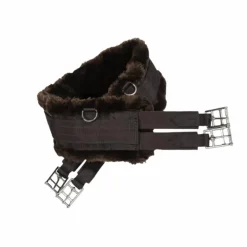 Kentucky Horsewear - Sangle mouton marron/ marron