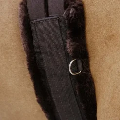 Kentucky Horsewear - Sangle mouton marron/ marron