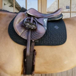 Kentucky Horsewear - Sangle mouton marron/ marron