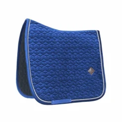 Kentucky Horsewear - Tapis de dressage Basic Velvet marine