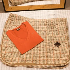 Kentucky Horsewear - Tapis de selle Pied de Poule beige