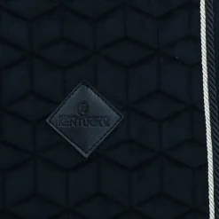 Kentucky Horsewear - Tapis de selle Basic Velvet jumping noir