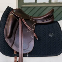 Kentucky Horsewear - Tapis de dressage Fishbone noir