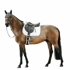 Kentucky Horsewear - Tapis de selle Fishbone Blanc