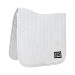 Kentucky Horsewear - Tapis de dressage Fishbone Compétition 2 numéros blanc