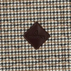 Kentucky Horsewear - Tapis de selle Pied de Poule brun